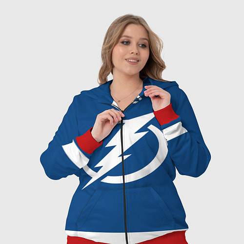 Женский костюм Тампа-Бэй Лайтнинг Форма1 / 3D-Красный – фото 3