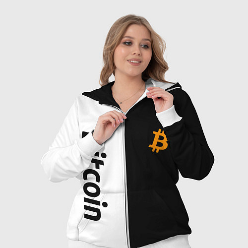 Женский костюм БИТКОИН BITCOIN Z / 3D-Белый – фото 3