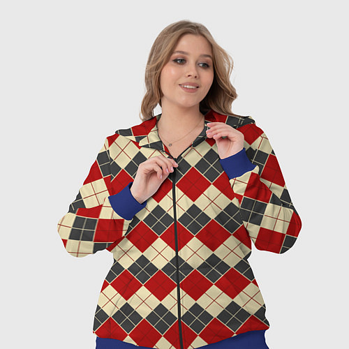 Женский костюм THE AMBRELLA ACADEMY UNIFORM / 3D-Синий – фото 3
