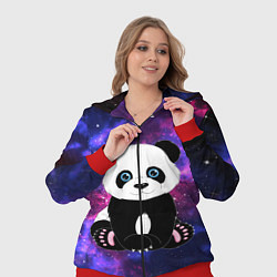 Женский 3D-костюм Space Panda, цвет: 3D-красный — фото 2