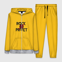 Женский 3D-костюм Rock privet, цвет: 3D-меланж