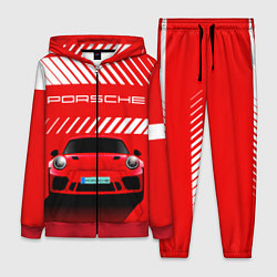 Женский костюм PORSCHE ПОРШЕ RED STYLE