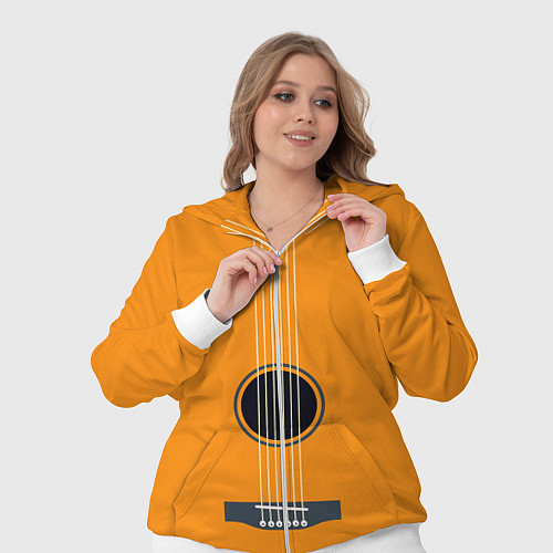 Женский костюм ГИТАРА / 3D-Белый – фото 3