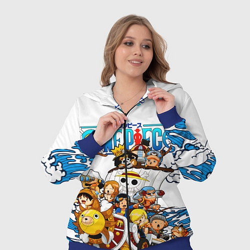 Женский костюм ONE PIECE ВАН ПИС МОРЕ / 3D-Синий – фото 3