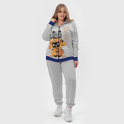 Женский 3D-костюм Cat and Robot ЛСР, цвет: 3D-синий — фото 2