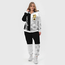 Женский 3D-костюм DOGECOIN DOGE КАРМАН, цвет: 3D-белый — фото 2