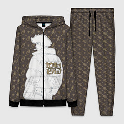 Женский 3D-костюм Cowboy Bebop Louis Vuitton, цвет: 3D-черный