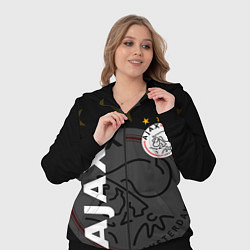 Женский 3D-костюм FC AJAX AMSTERDAM ФК АЯКС, цвет: 3D-черный — фото 2