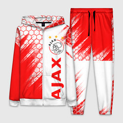Женский 3D-костюм FC AJAX AMSTERDAM ФК АЯКС, цвет: 3D-белый