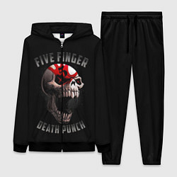 Женский 3D-костюм Five Finger Death Punch 5FDP, цвет: 3D-черный