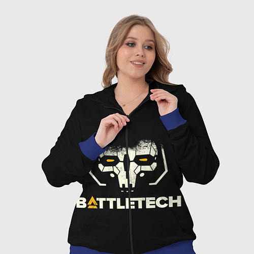 Женский костюм BATTLETECH / 3D-Синий – фото 3