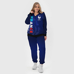 Женский 3D-костюм Сборная Франции, цвет: 3D-черный — фото 2