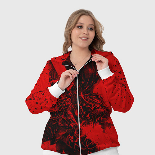 Женский костюм BERSERK БЕРСЕРК / 3D-Белый – фото 3