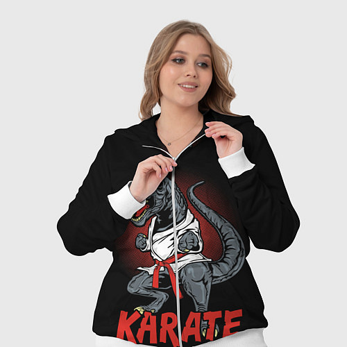 Женский костюм KARATE T-REX / 3D-Белый – фото 3