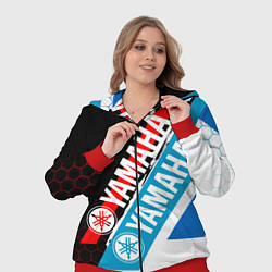 Женский 3D-костюм YAMAHA ЯМАХА МОТОСПОРТ, цвет: 3D-красный — фото 2