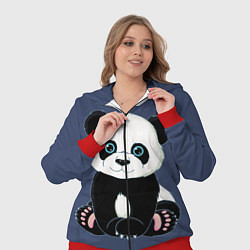 Женский 3D-костюм Милая Панда Sweet Panda, цвет: 3D-красный — фото 2