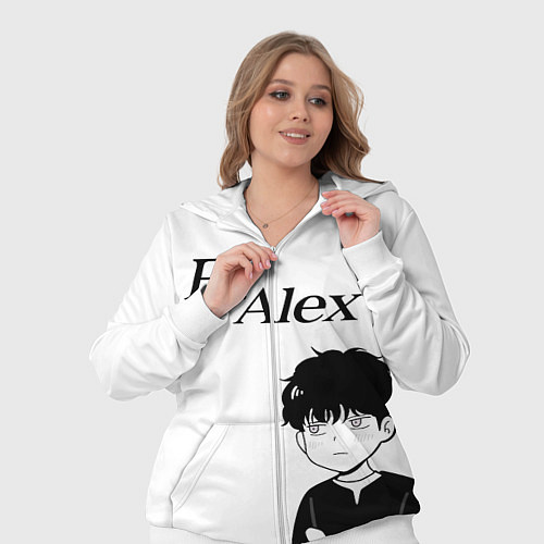 Женский костюм BJ Alex чиби / 3D-Белый – фото 3