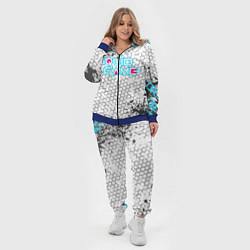 Женский 3D-костюм Игра в кальмара, цвет: 3D-синий — фото 2