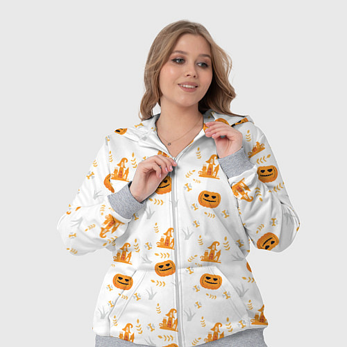 Женский костюм Patern Halloween 23 / 3D-Меланж – фото 3