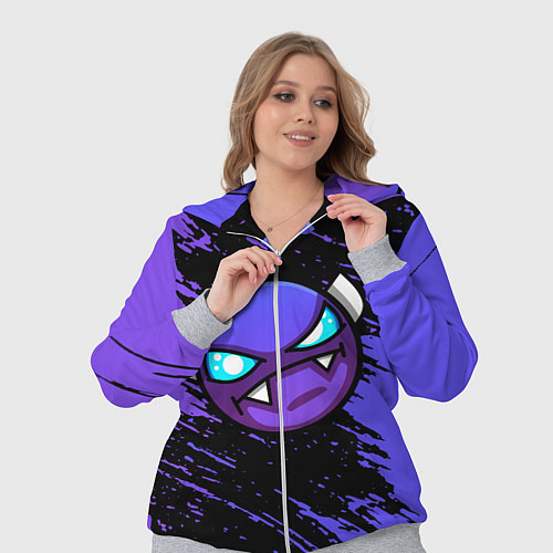 Женский костюм Geometry Dash / 3D-Меланж – фото 3