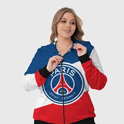 Женский 3D-костюм Paris Saint-Germain FC, цвет: 3D-черный — фото 2