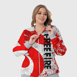 Женский 3D-костюм GARENA FREE FIRE ЛОГО ИГРЫ, ДРАКОН, цвет: 3D-меланж — фото 2