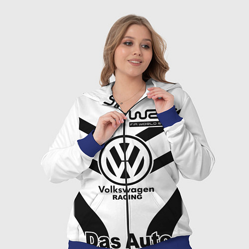 Женский костюм Volkswagen Das Auto / 3D-Синий – фото 3