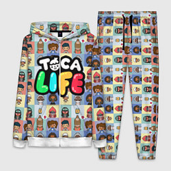 Женский 3D-костюм Toca Life, цвет: 3D-белый