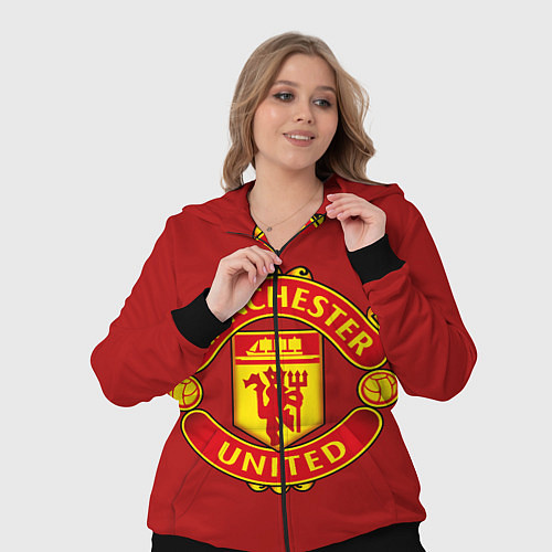 Женский костюм Manchester United F C / 3D-Черный – фото 3