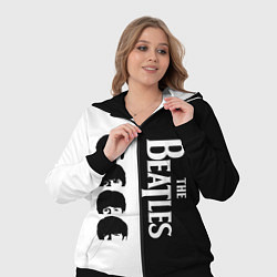 Женский 3D-костюм The Beatles черно - белый партер, цвет: 3D-черный — фото 2