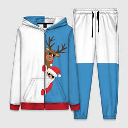 Женский костюм Крутые Санта и Олень