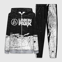 Женский костюм Линкин Парк Лого Рок ЧБ Linkin Park Rock