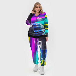 Женский 3D-костюм NISSAN GT-R SKYLINE, цвет: 3D-черный — фото 2