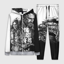 Женский 3D-костюм THE LAST OF US ЧЁРНО БЕЛЫЙ, цвет: 3D-меланж