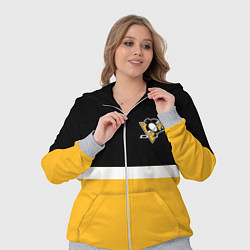 Женский 3D-костюм Питтсбург Пингвинз НХЛ, цвет: 3D-меланж — фото 2