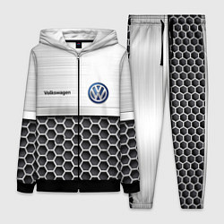 Женский 3D-костюм Volkswagen Стальная решетка, цвет: 3D-черный