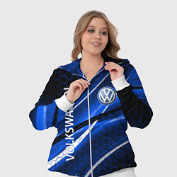 Женский 3D-костюм VOLKSWAGEN LOGO SPORT, цвет: 3D-белый — фото 2