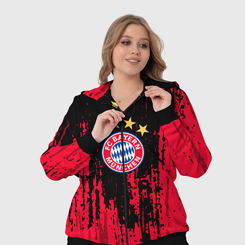 Женский костюм Bayern Munchen: Бавария / 3D-Черный – фото 3