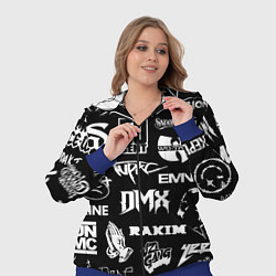 Женский 3D-костюм RAP & HIP HOP LOGOS, цвет: 3D-синий — фото 2