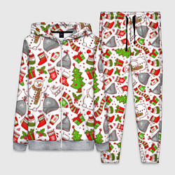 Женский 3D-костюм Новый Год!, цвет: 3D-меланж