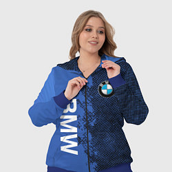 Женский 3D-костюм BMW Бэха, цвет: 3D-синий — фото 2