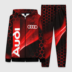 Женский костюм AUDI АУДИ SPORT СПОРТ RED AND BLACK