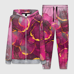 Женский 3D-костюм Малиновое вино, цвет: 3D-меланж