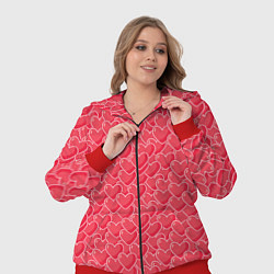 Женский 3D-костюм Моя Любовь сердечки, цвет: 3D-красный — фото 2