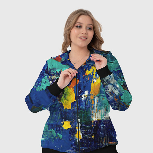 Женский костюм КРАСКА PAINT / 3D-Черный – фото 3