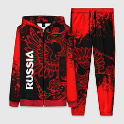 Женский 3D-костюм Russia Герб страны, цвет: 3D-красный