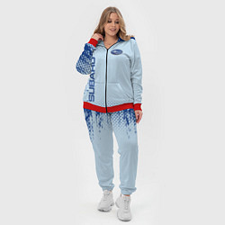 Женский 3D-костюм Subaru - Субару, цвет: 3D-красный — фото 2