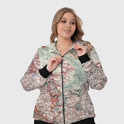 Женский 3D-костюм КАРТА МАЛЕНЬКОГО МИРА, цвет: 3D-черный — фото 2