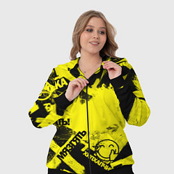Женский 3D-костюм Черно-желтый беспредел, цвет: 3D-черный — фото 2