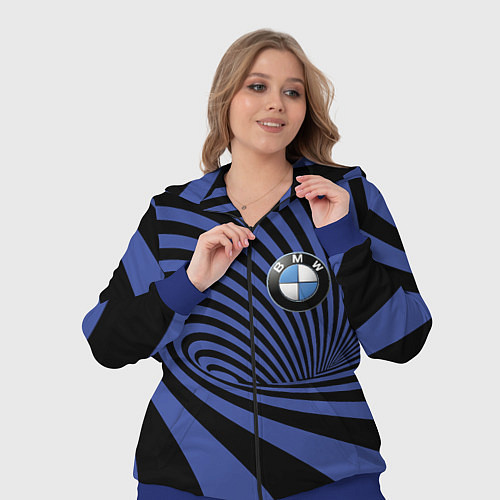 Женский костюм BMW Pattern Germany / 3D-Синий – фото 3